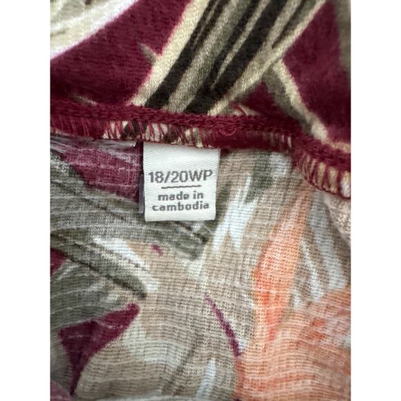 Floral Skirt with Lining - Women's Size 10/20WP - Picture 5 of 6